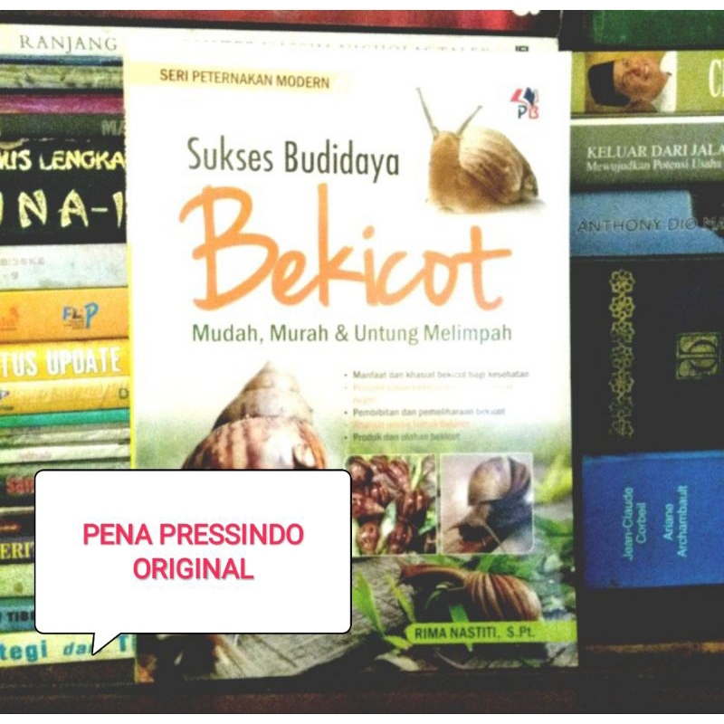 BUKU SUKSES BUDIDAYA BEKICOT - RIMA NASTITI
