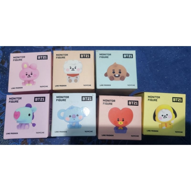 Ready Stock BT21 Monitor Figure