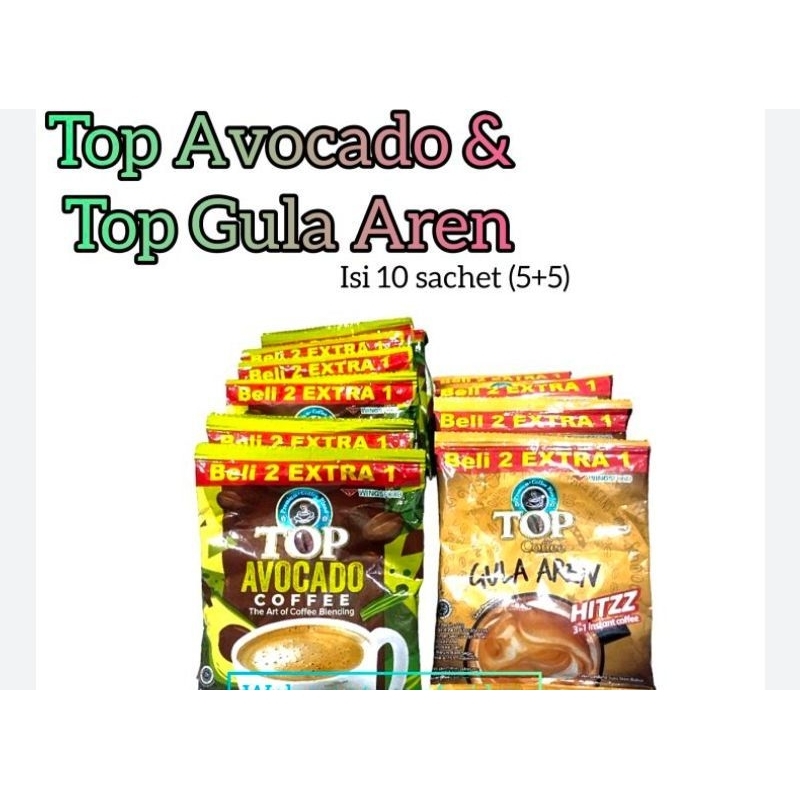 

TOP kopi renteng white gula aren || Avocado