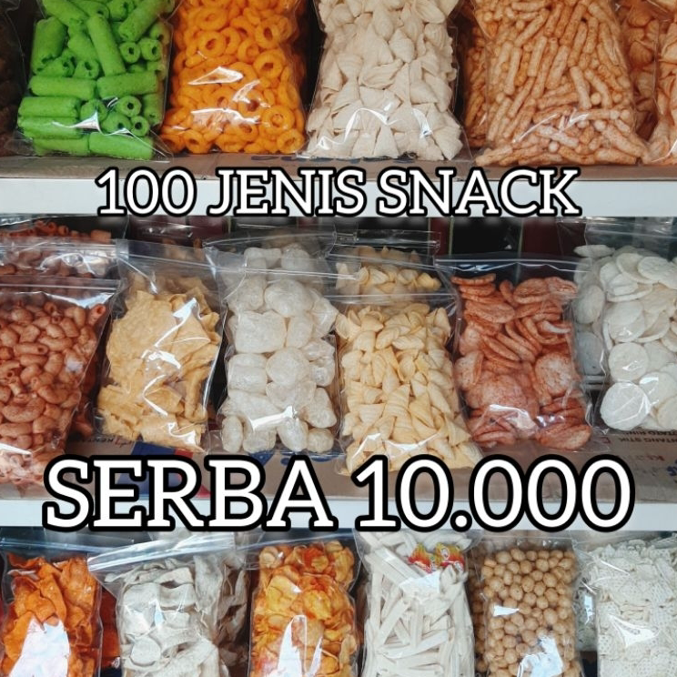 

↓➺✹ Snack Makanan Ringan Keripik Kerupuk SERBA 10000