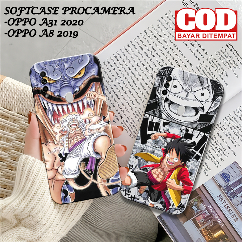 Softcase Oppo A31 2020 / Oppo A8 2019 Pro Camera - Casing Oppo A31 2020 - Silicon Oppo A31 2020 - Pe