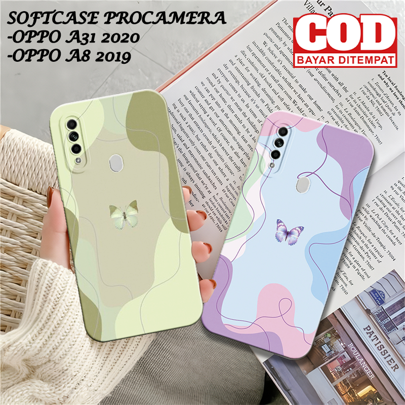 Softcase Oppo A31 2020 / Oppo A8 2019 Pro Camera - Casing Oppo A31 2020 - Silicon Oppo A31 2020 - Pe