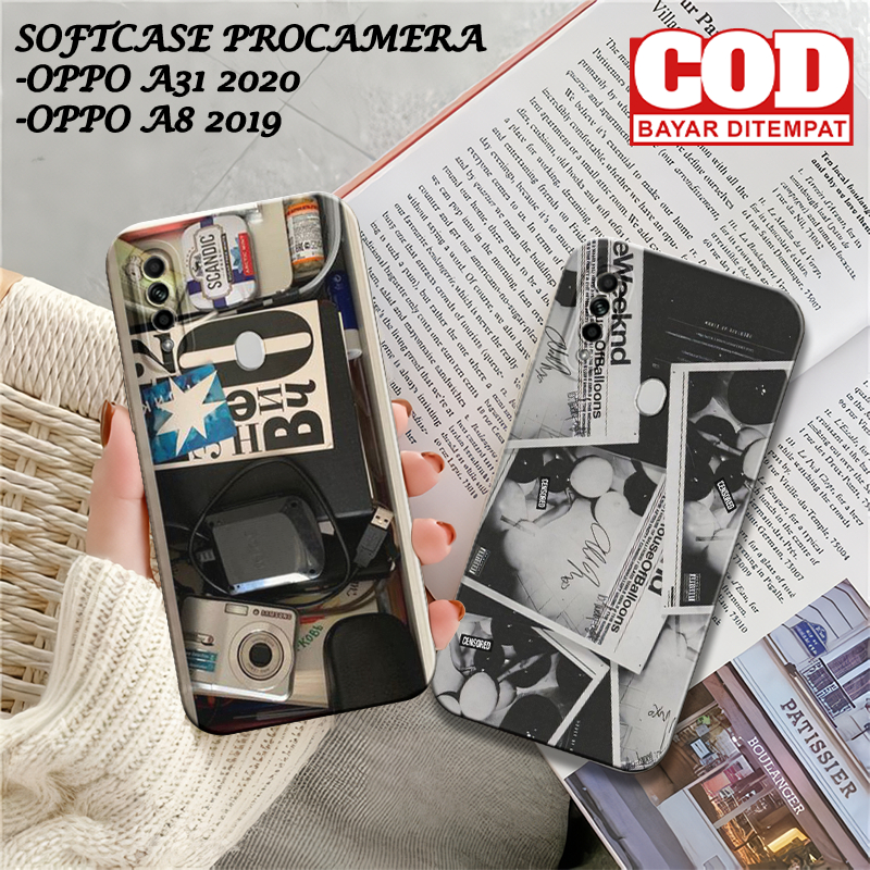 Softcase Oppo A31 2020 / Oppo A8 2019 Pro Camera - Casing Oppo A31 2020 - Silicon Oppo A31 2020 - Pe