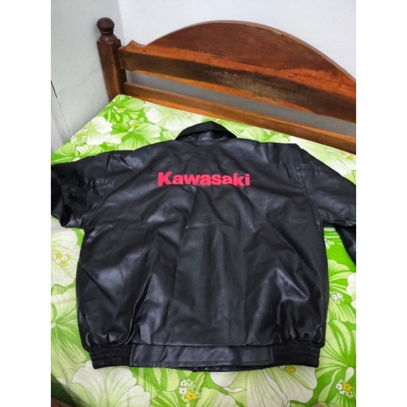 jaket Kawasaki original ninja R SS Hitam bawaan motor baru