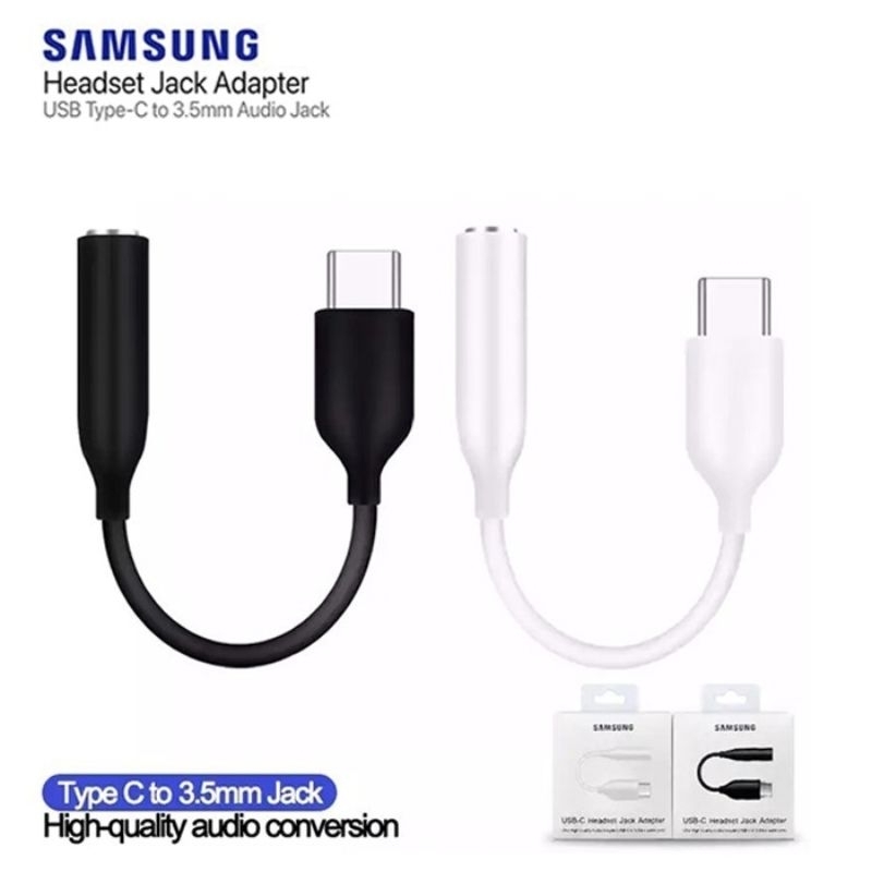 Kabel Jack Audio SAMSUNG TYPE-C Kabel Jack Audio SAMSUNG To Tipe C USB-C Headset Jack Adapter