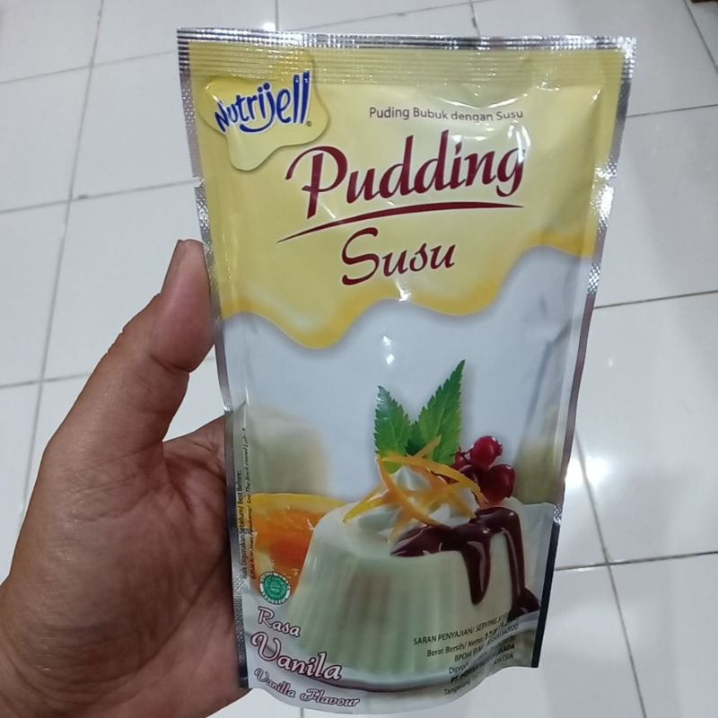 

Mahbubah - Nutrijell 120 g Puding Bubuk dengan Susu Rasa Vanila