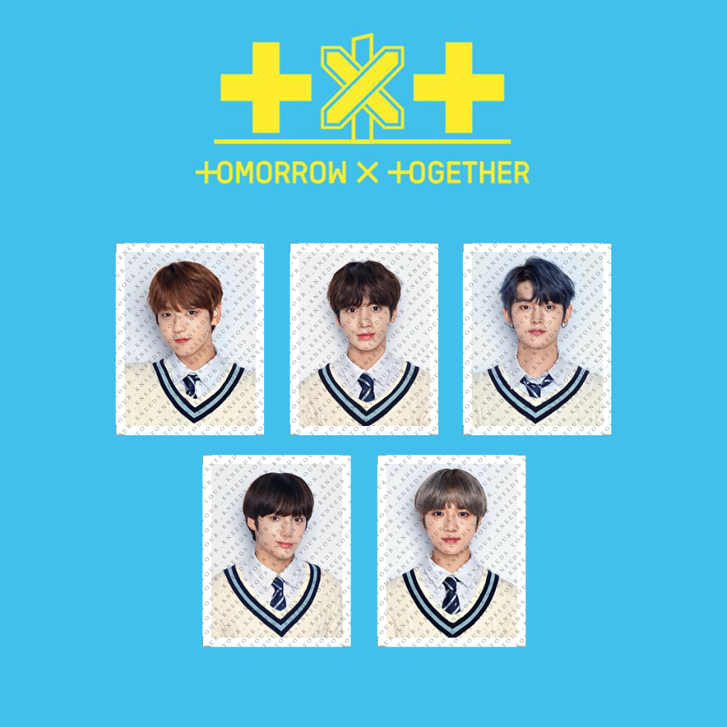 UNOFFICIAL TXT MOA MEMBERSHIP ID PHOTO SET | FANMADE | PAS FOTO