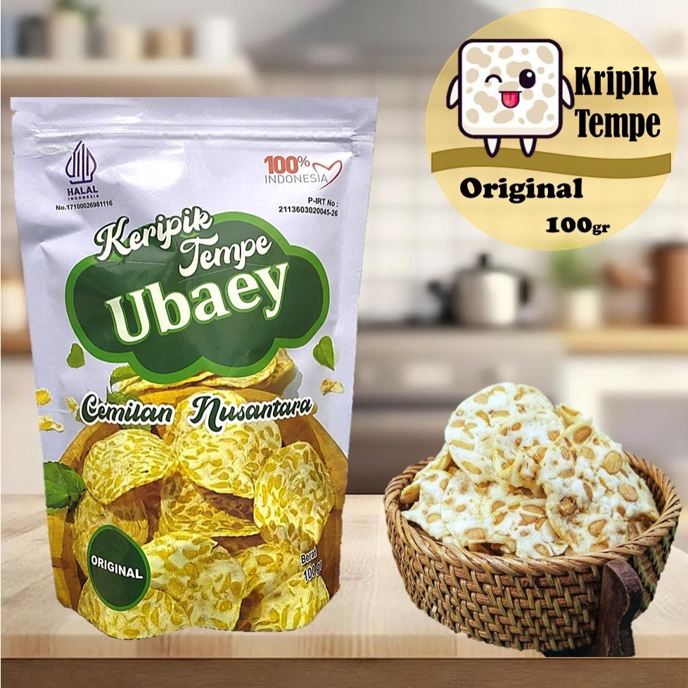 

KERIPIK KRIPIK TEMPE SAGU ORIGINAL - 100GRAM