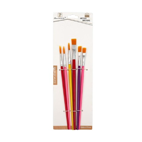 

➮➟✤ [DAVIS]Kuas set warna (isi 6 pcs)