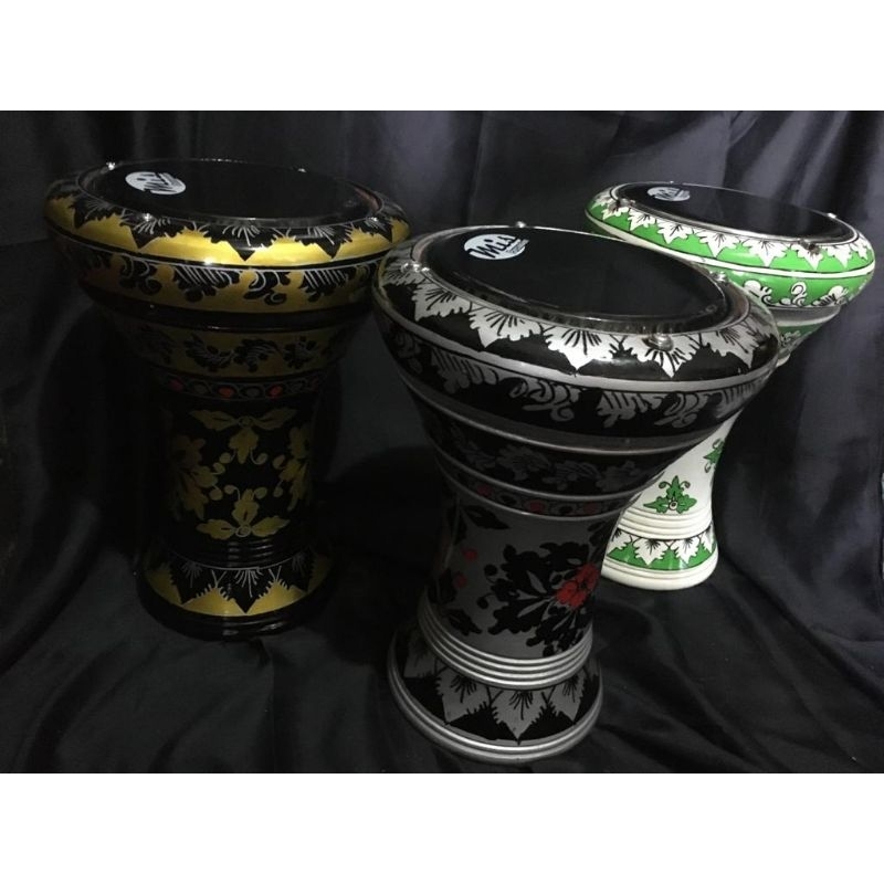 Dumbuk batu 8 inch/darbuka 8 inch mika hitam