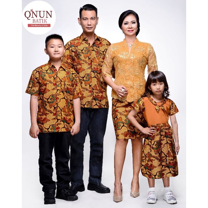 QNUNBATIK BATIK FAMILY/KELUARGA ROK N BLUS ROSITA BROKAT