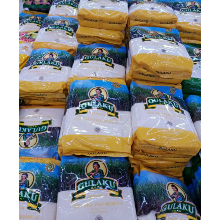 

Ready Stock NEW !! Gulaku Gula Premium 1kg(kuning)