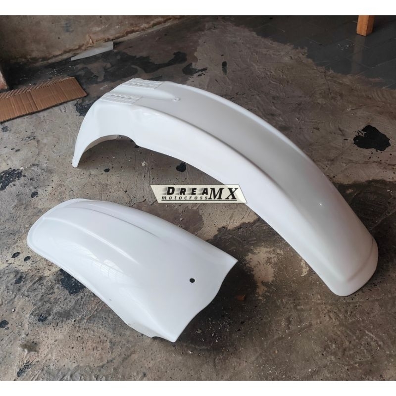 Spakbor depan ts jadul ts 125 dan Spakbor belakang trail jadul ts125 ts jadul