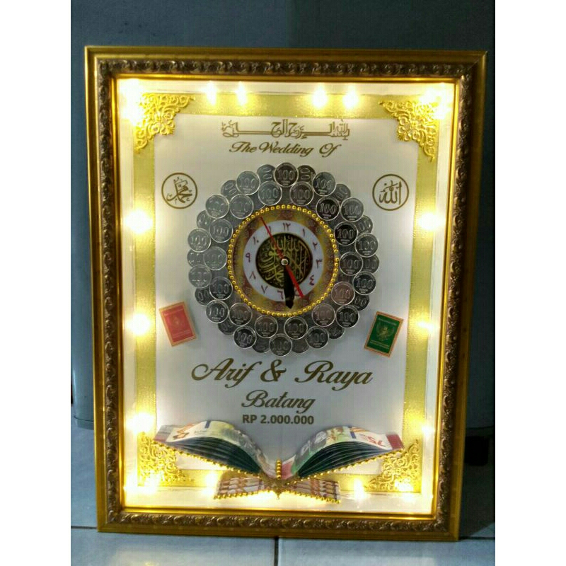 READY CEPAT BINGKAI MAHAR SESERAHAN PENGANTIN/MAHAR NIKAH KOIN MURAH DAN ELEGANT