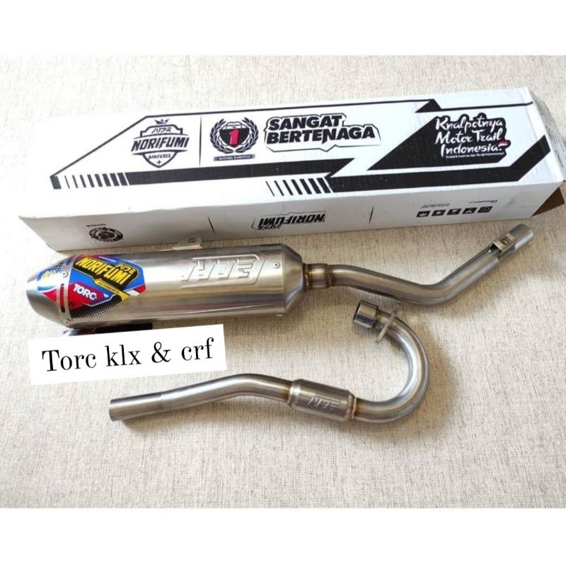 Knalpot Norifumi Torc CRF 150 original