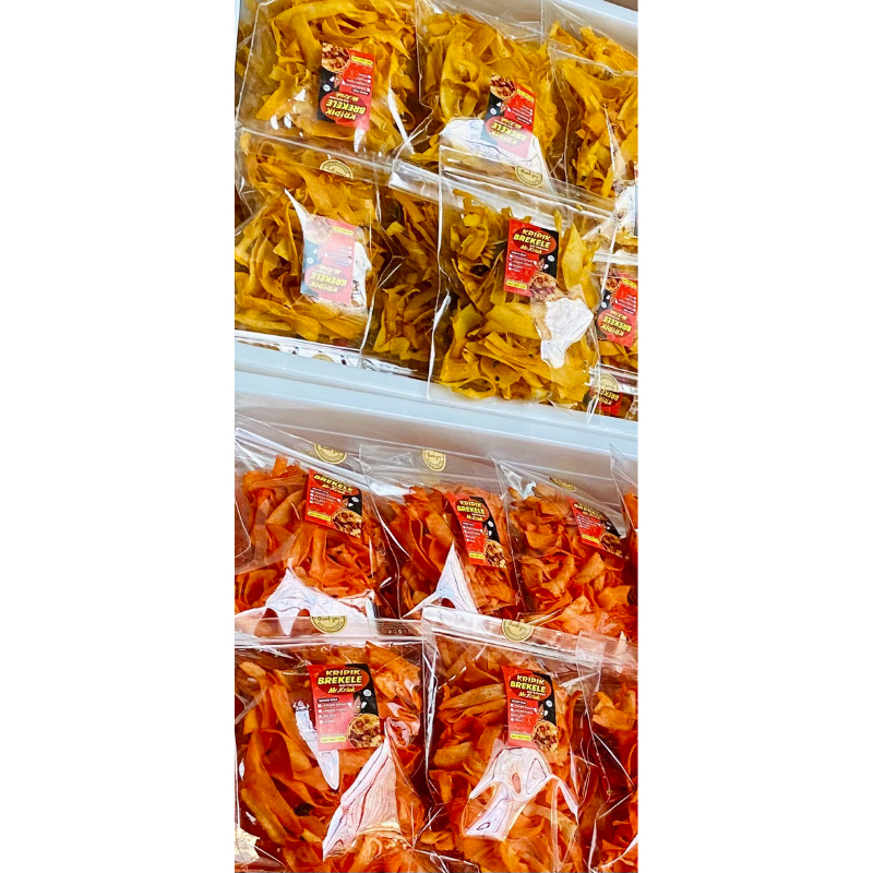 

kripik singkong brekele 200gr/kripik brekele kebumen/kripik brekele mr.kriuk/kripik pedas/kripik viral