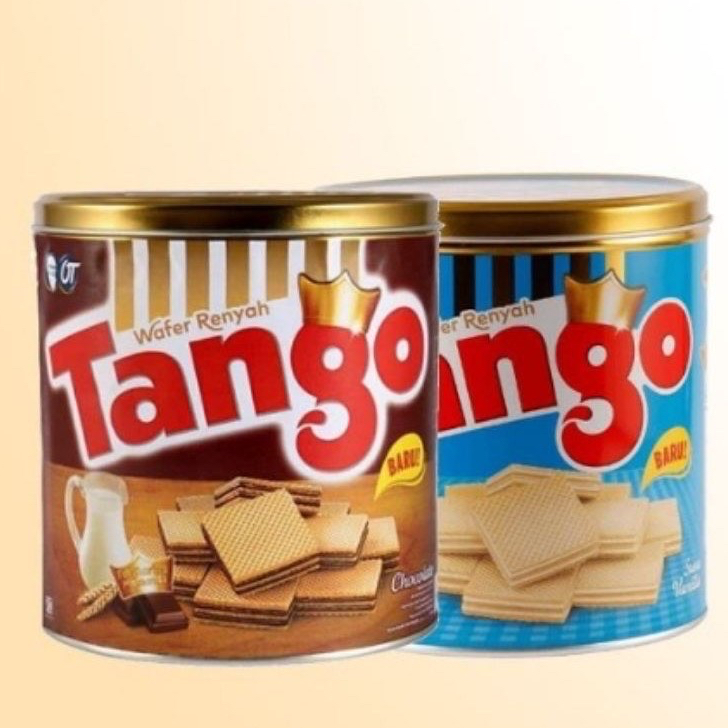 

Super Promo [ 1 KALENG ] Tango Wafer Kaleng Choco&Vanila 300 gram