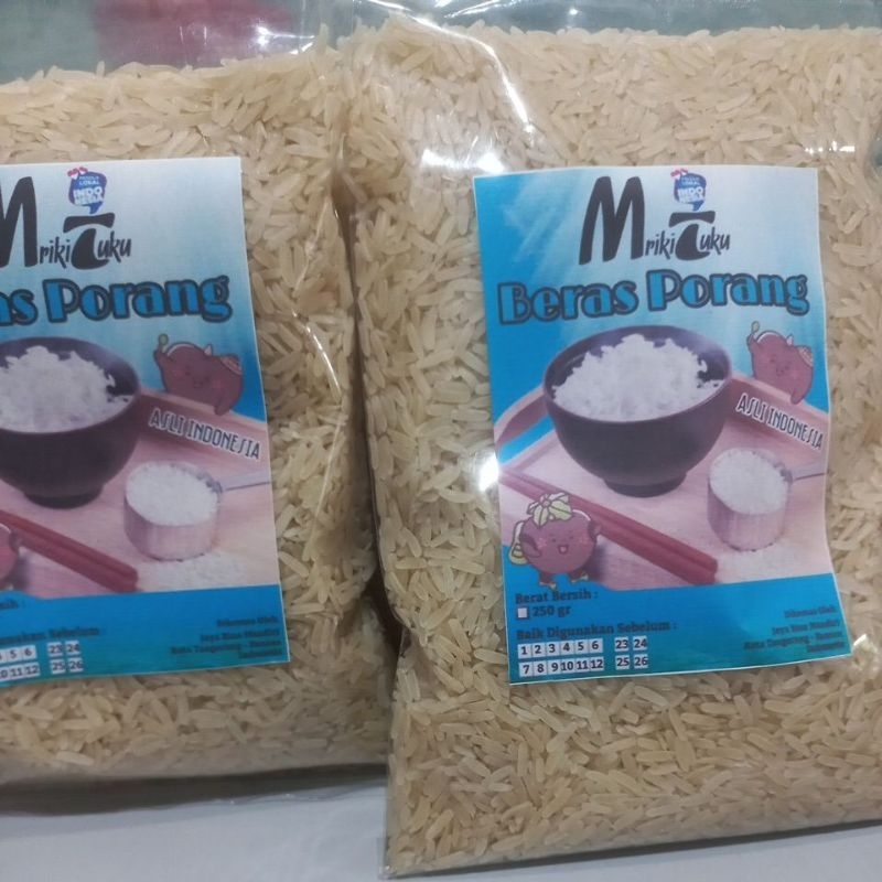 

Beras porang original lokal shirataki rice (healthy food) 500 gram