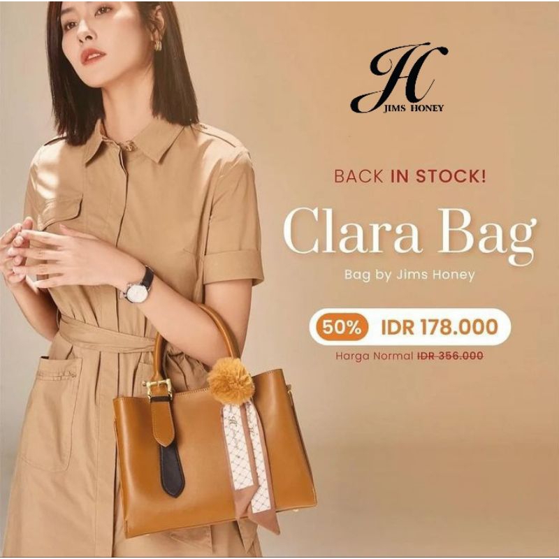 CLARA BAG JIMSHONEY | TAS CEWEK JIMS HONEY TERBARU | TAS KANTOR WANITA | JIMSHONEYBANJARBARU BANJARM