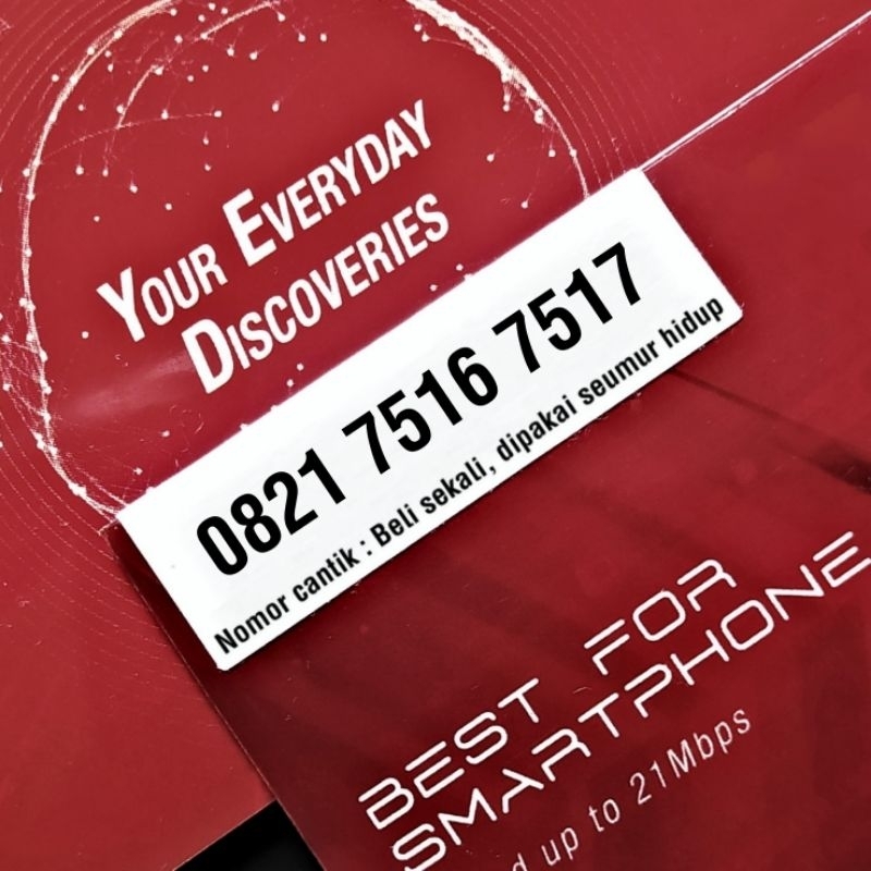 Nomor Cantik Kartu Perdana SimPATI dan As Telkomsel Combo Sakti 0821 7516 7517