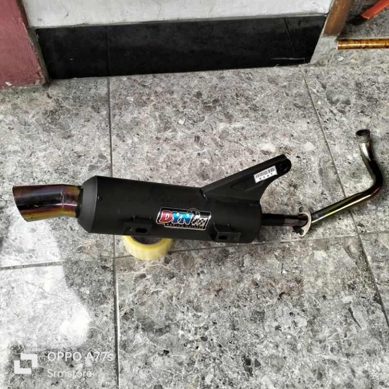 knalpot matic tsugigi beat fi mber pelangi corong panjang