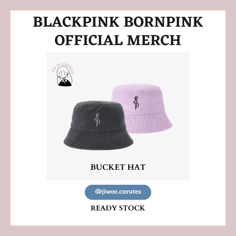 BLACKPINK BUCKET HAT OFFICIAL TOUR MERCH BORNPINK MERCHANDISE