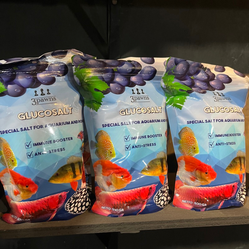 MAYIN GLUCOSALT Garam ikan untuk Membuat Aquarium Air Laut obat ikan hias