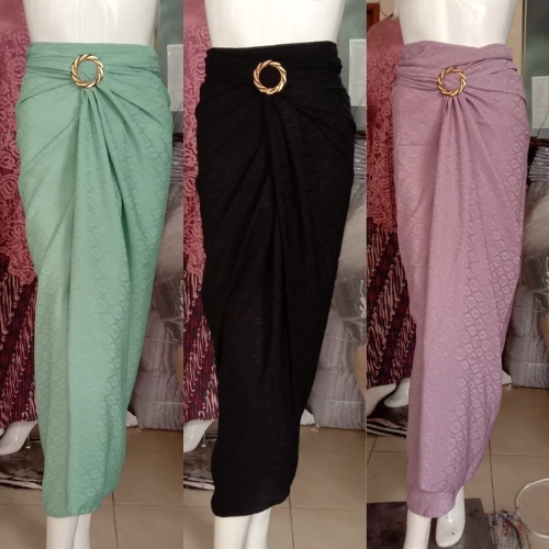 ROK LILIT POLOS BEST SELLER TERMURAH FREE RING GESPER Rok lilit polos // rok serut // kain lilit pol