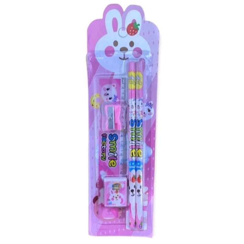 

set 5in1 alat tulis anak sekolah SD