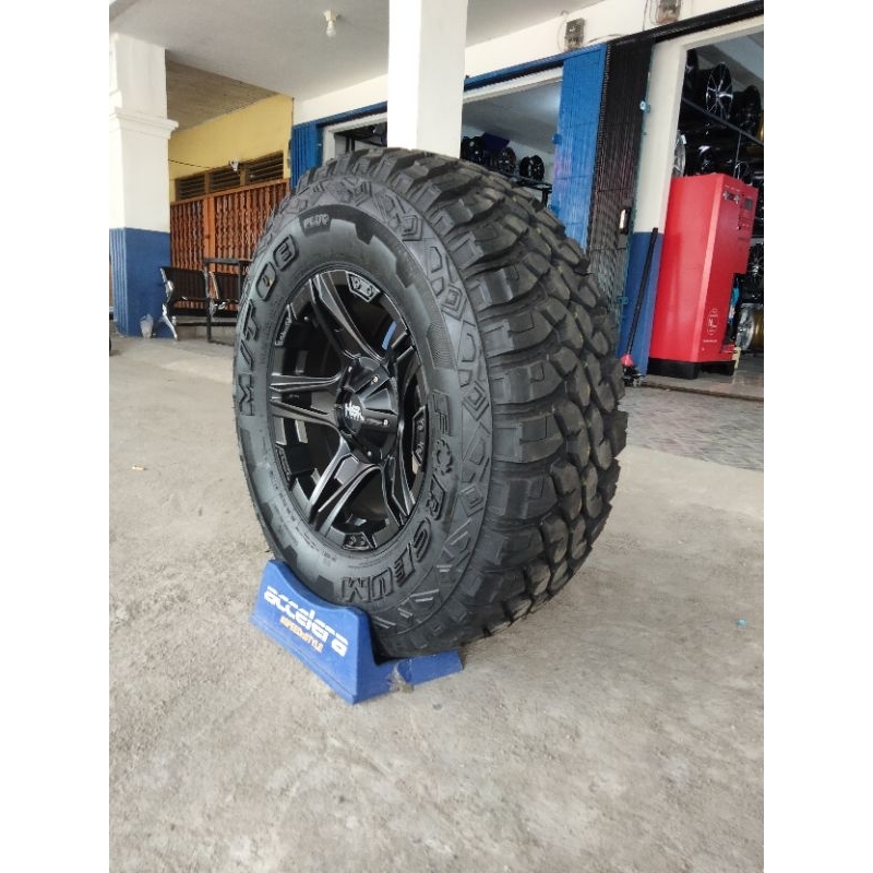 Velg Ofroad Terbaru Hsr Sabaku Ring16 Lebar8 Ofset10 Ban Forceum Mt Pajero
