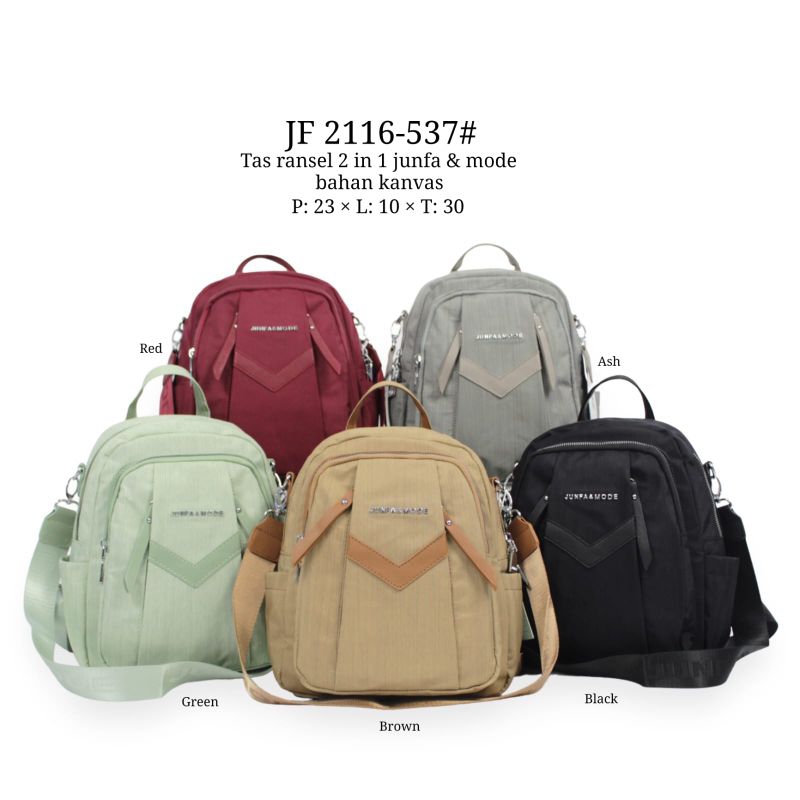 Tas ransel wanita junfa mode 2116