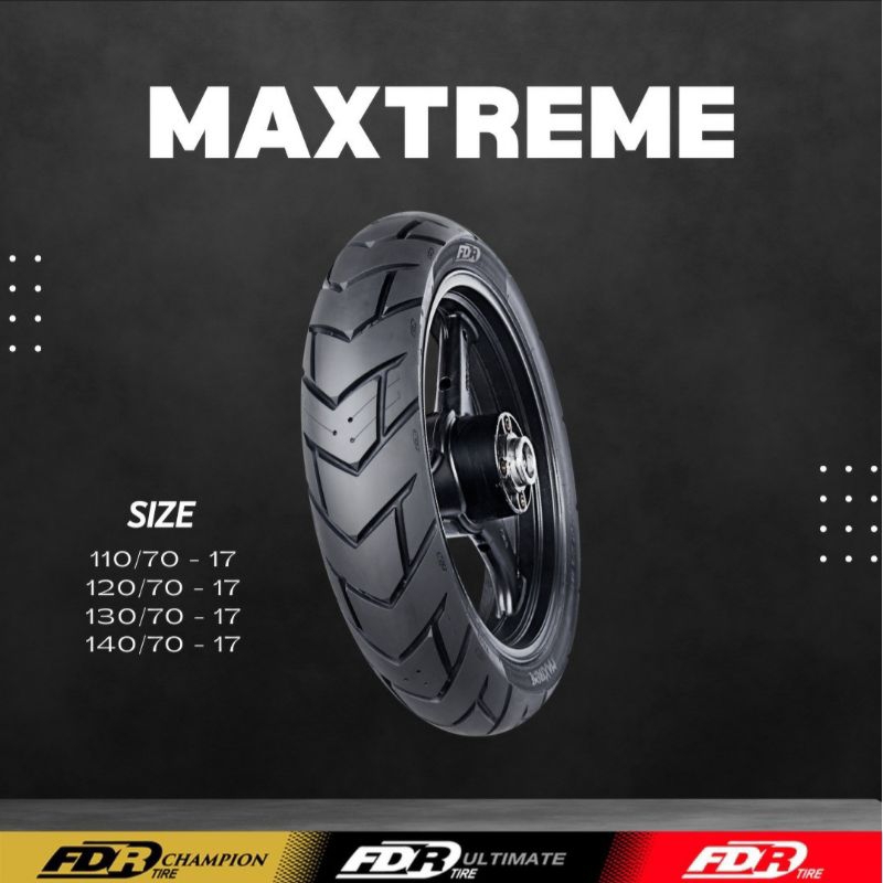 BAN FDR MAXTREME 120/70 130/70 RING 17 TUBELESS