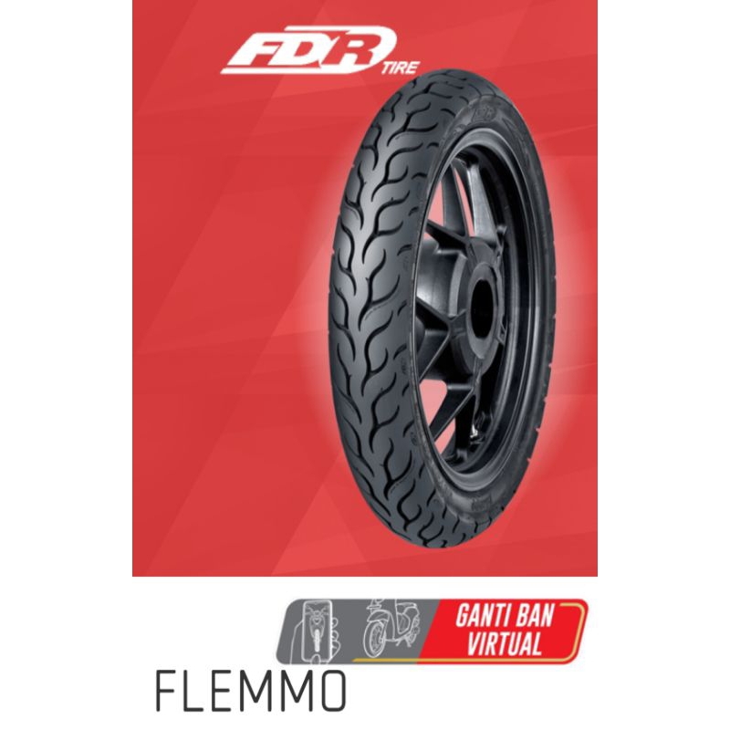 BAN FDR FLEMMO 70/90 80/90 90/80 RING 17 NON TUBELESS