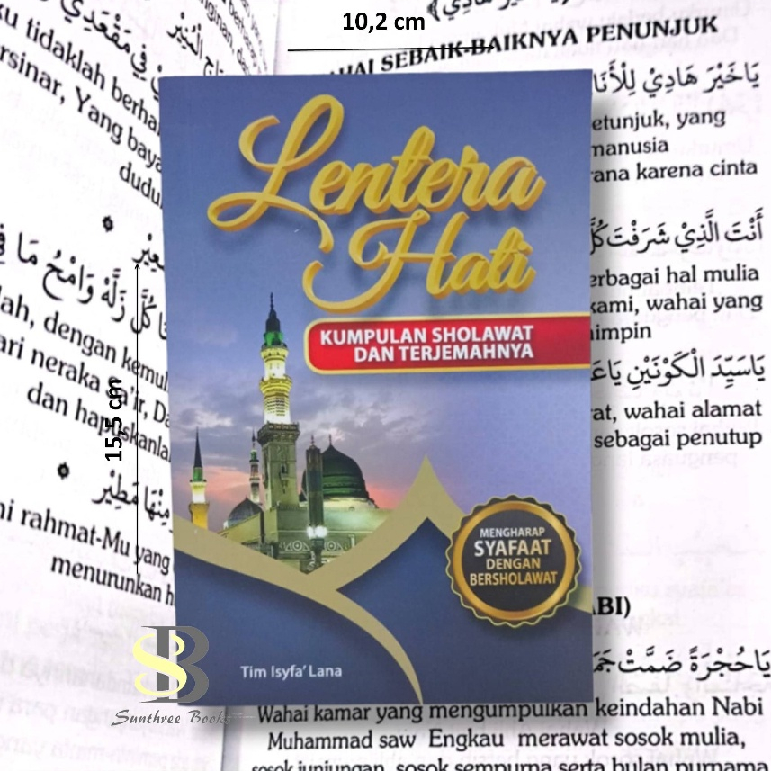 Kumpulan Sholawat Dan Terjemahannya / Lentera Hati / buku sholawat lengkap / buku sholawat / buku be