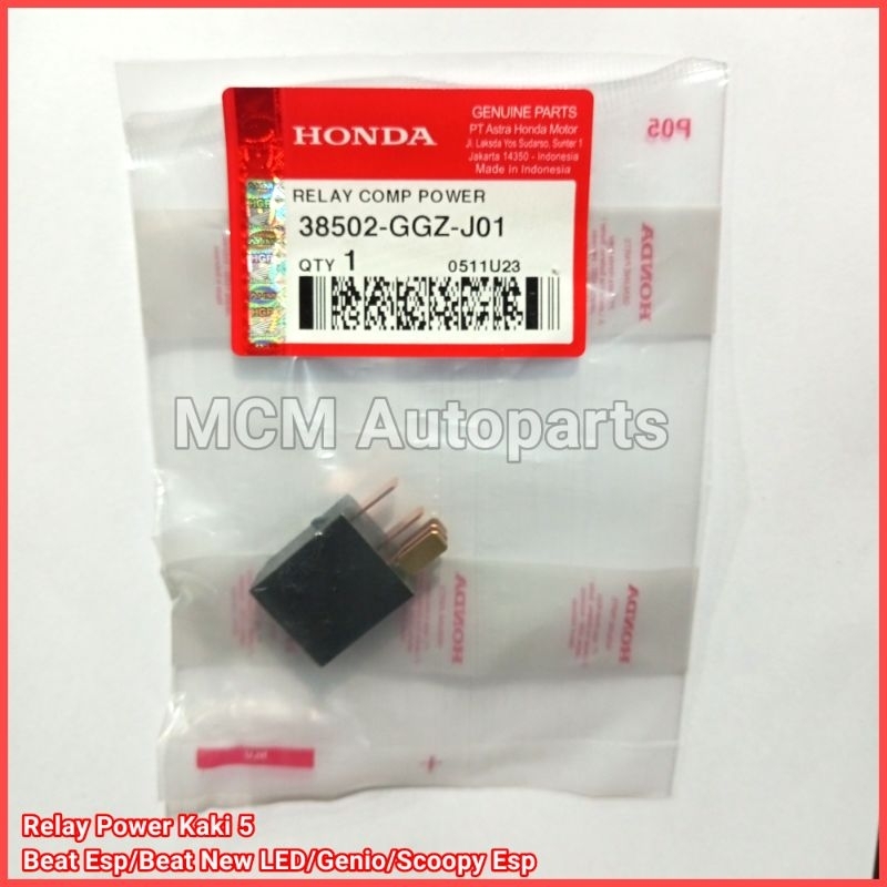 Relay Power Kaki 5 GGZ Beat Fi Esp/Genio/Scoopy Esp AHM ORI