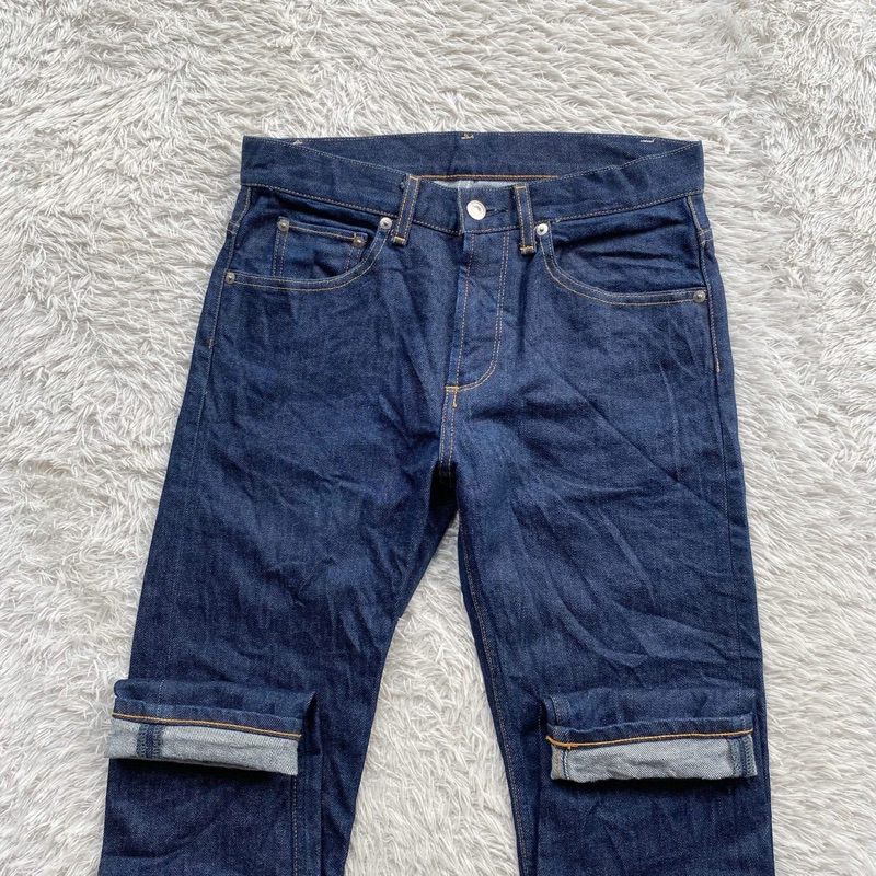 Beauty & Youth Jeans by United Arrows Skinny Fit Dry Denim French Tapered