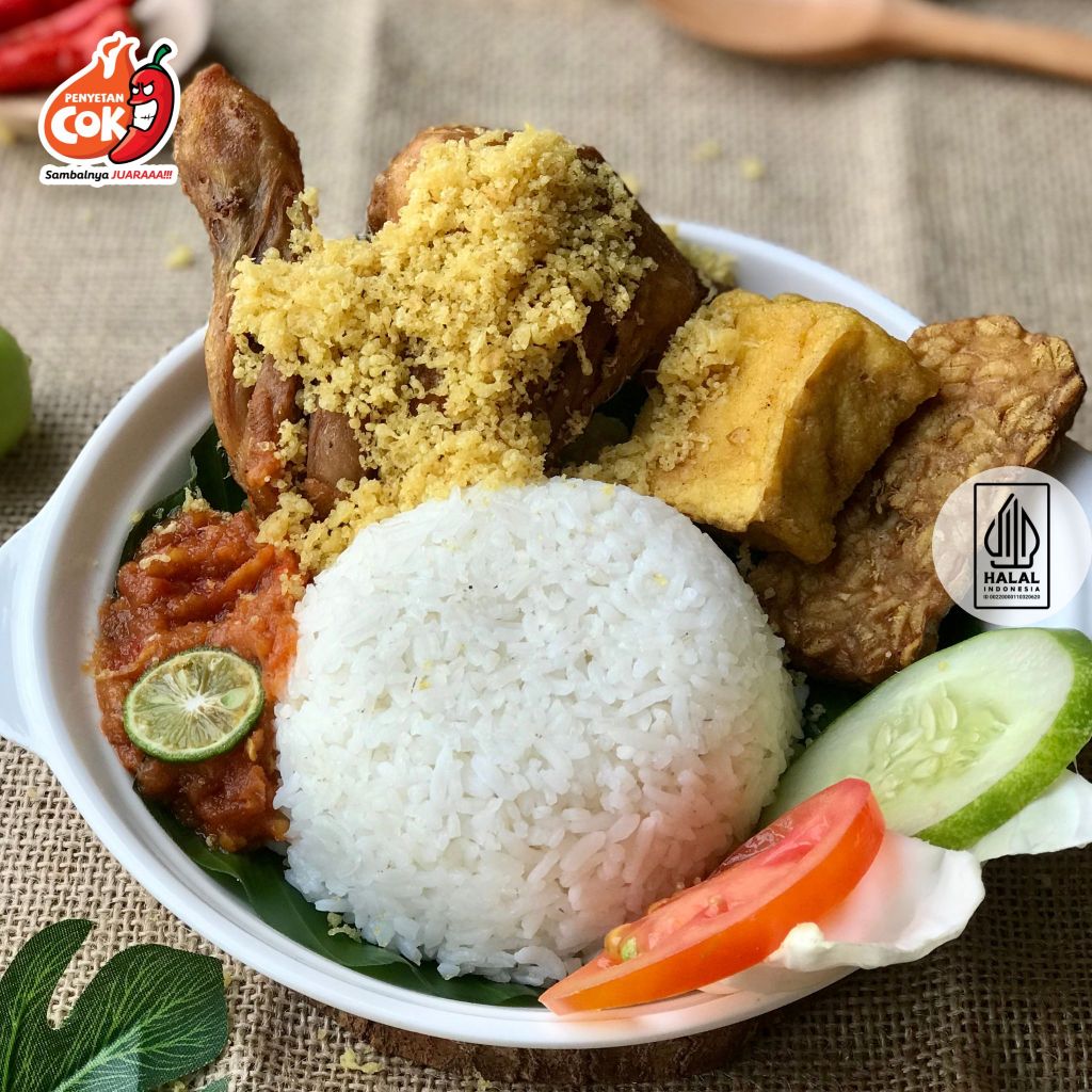 

Nasi Box Catering / Nasi Kotak Ayam Kremes Komplit Tahu Tempe