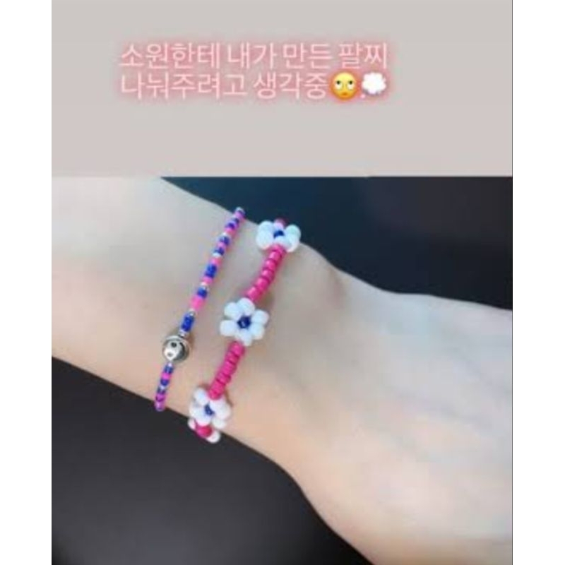 GELANG MANIK TAEYEON KPOP BEAD BRACELET