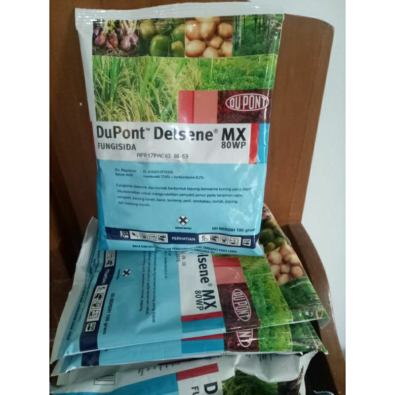 Dupont Delsene Mx80wp fungisida penyakit jamur pada tanaman isi 100 gram