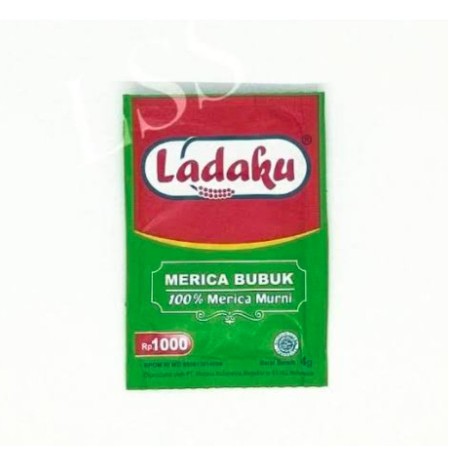 

Ladaku Merica Bubuk Murni Halal 3 Gram