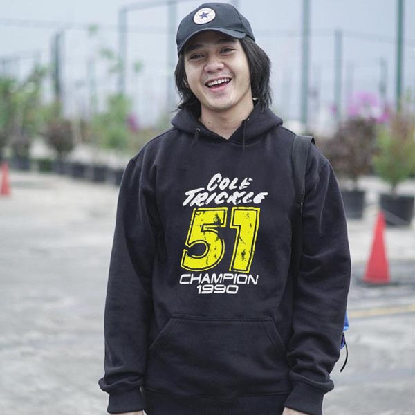 Jaket Hoodie Cole Trickle Days Of Thunder Movie Hoodie Jumper Bahan Cotton Fleece