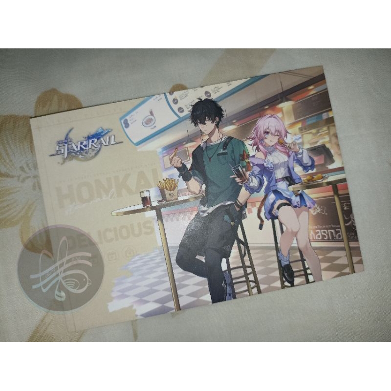 Honkai Star Rail | HSR x Convivium 2023 Postcard Danmarch Jingliu Topaz