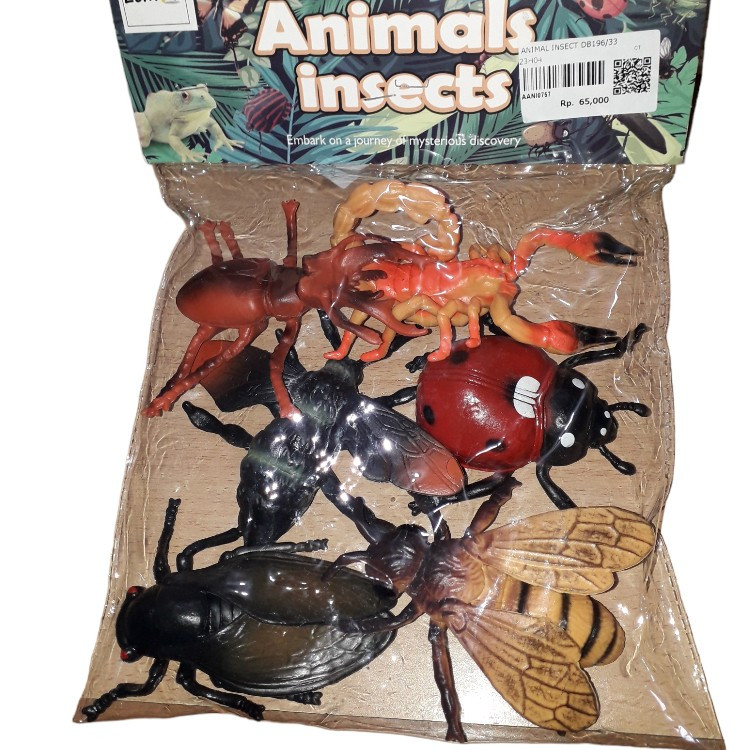 Mainan Binatang Karet Serangga Mainan Animal Insect DB196