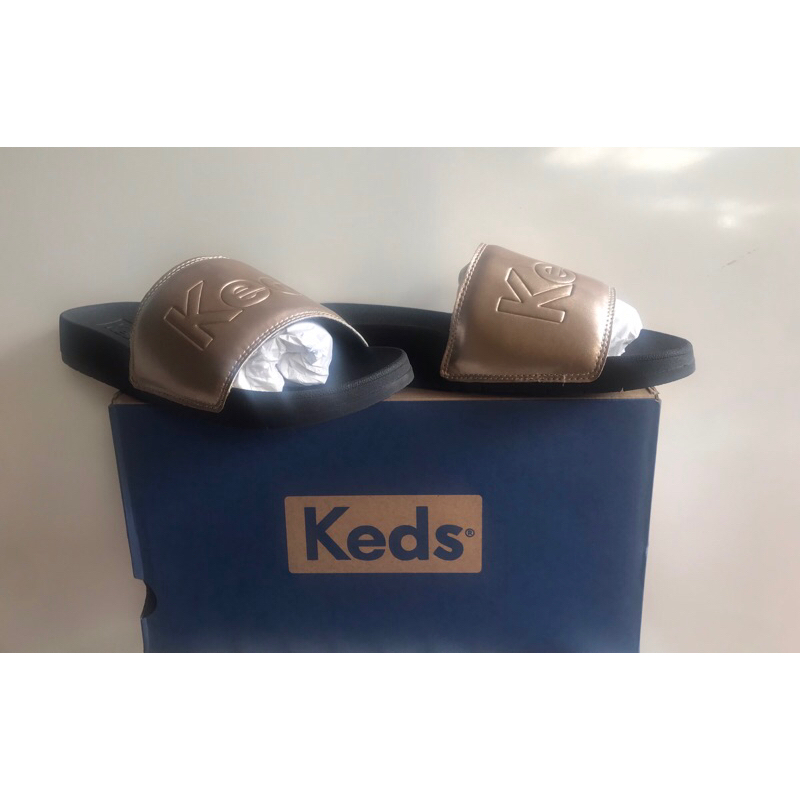 (New) Original Sandal Keds Bliss II Black/Rose Gold (Women)