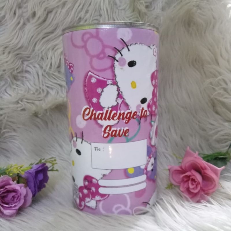 Celengan target 5 juta karakter hello kitty