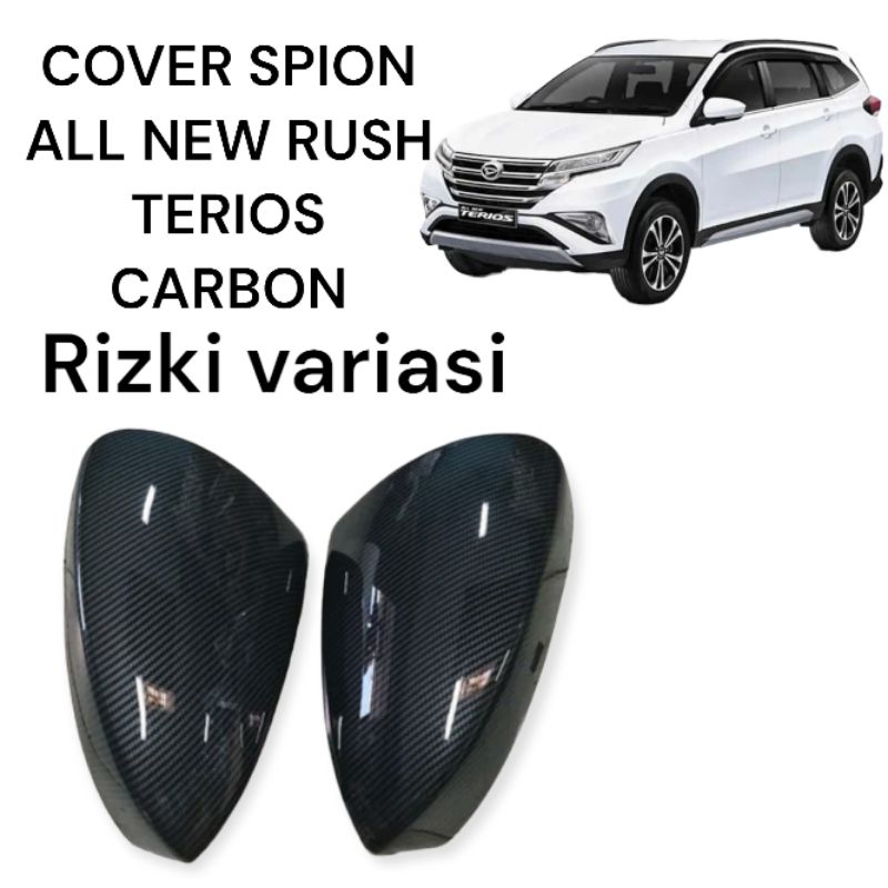 COVER SPION CARBON ALL NEW RUSH TERIOS 2018/2021