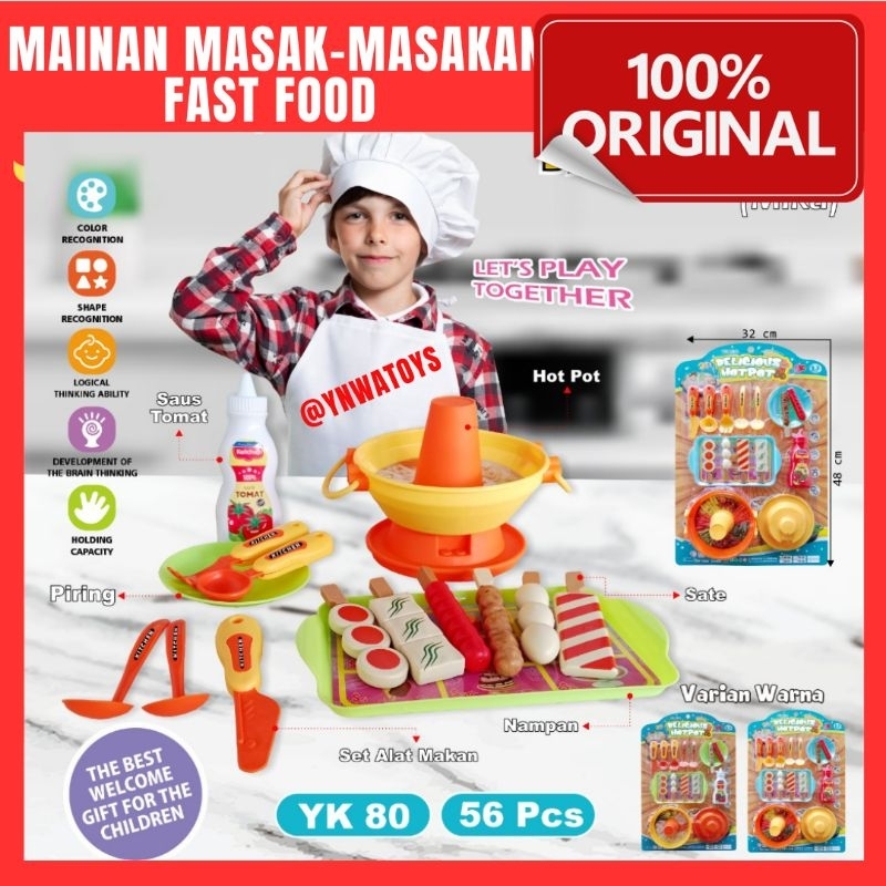 MAINAN ANAK MASAK MASAKAN LENGKAP JUMBO