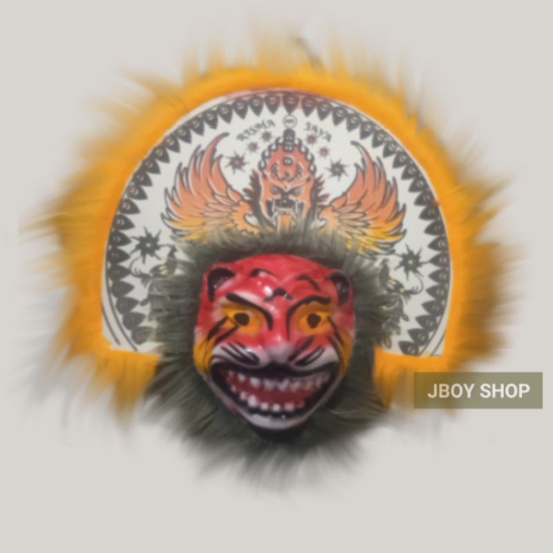 [ KEREN ] TOPENG REOG COSPLAY / TOPENG BARONGSAI / TOPENG MONSTER / TOPENG HALLOWEEN LOKAL / TOPENG 