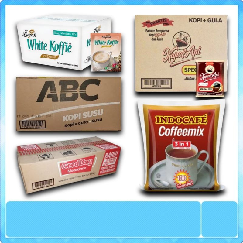 

Kopi All Varian 1 Dus / Karton / Bag / Pack