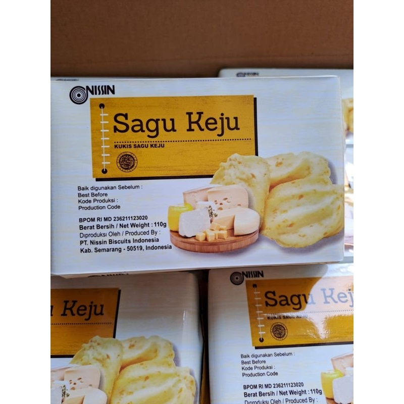 

Nissin Sagu Keju 110 gr